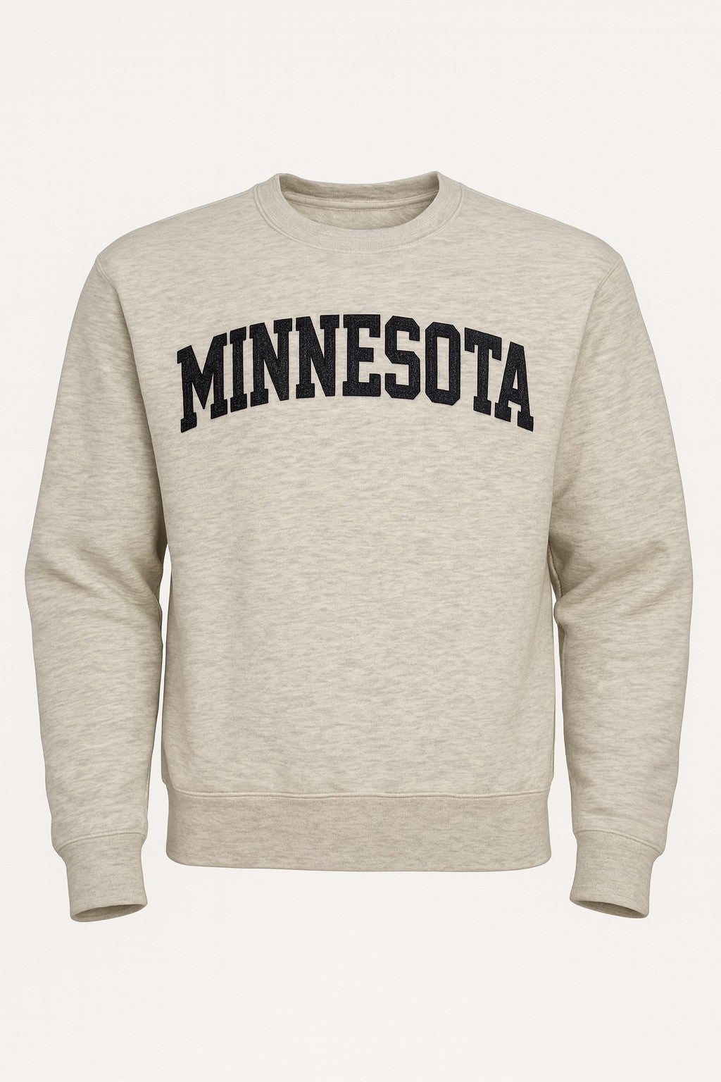 MN Oatmeal Crew Felt Applica