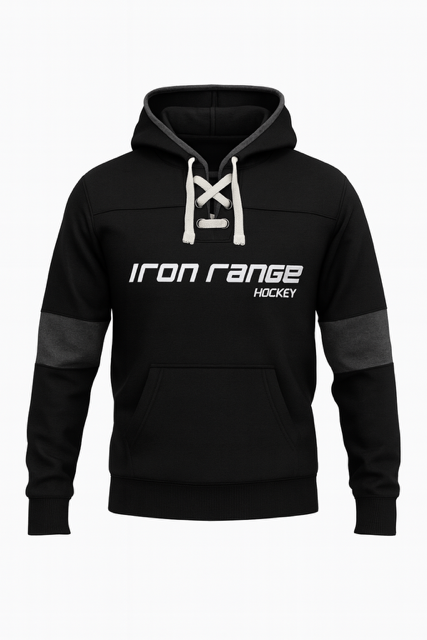 Iron Range Hockey Tie Hoodie