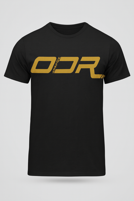 ODR T-Shirt Black w/gold