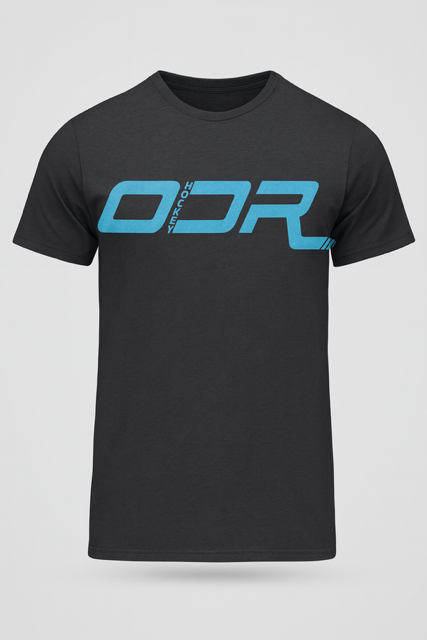 ODR T-Shirt Charcoal w/blue